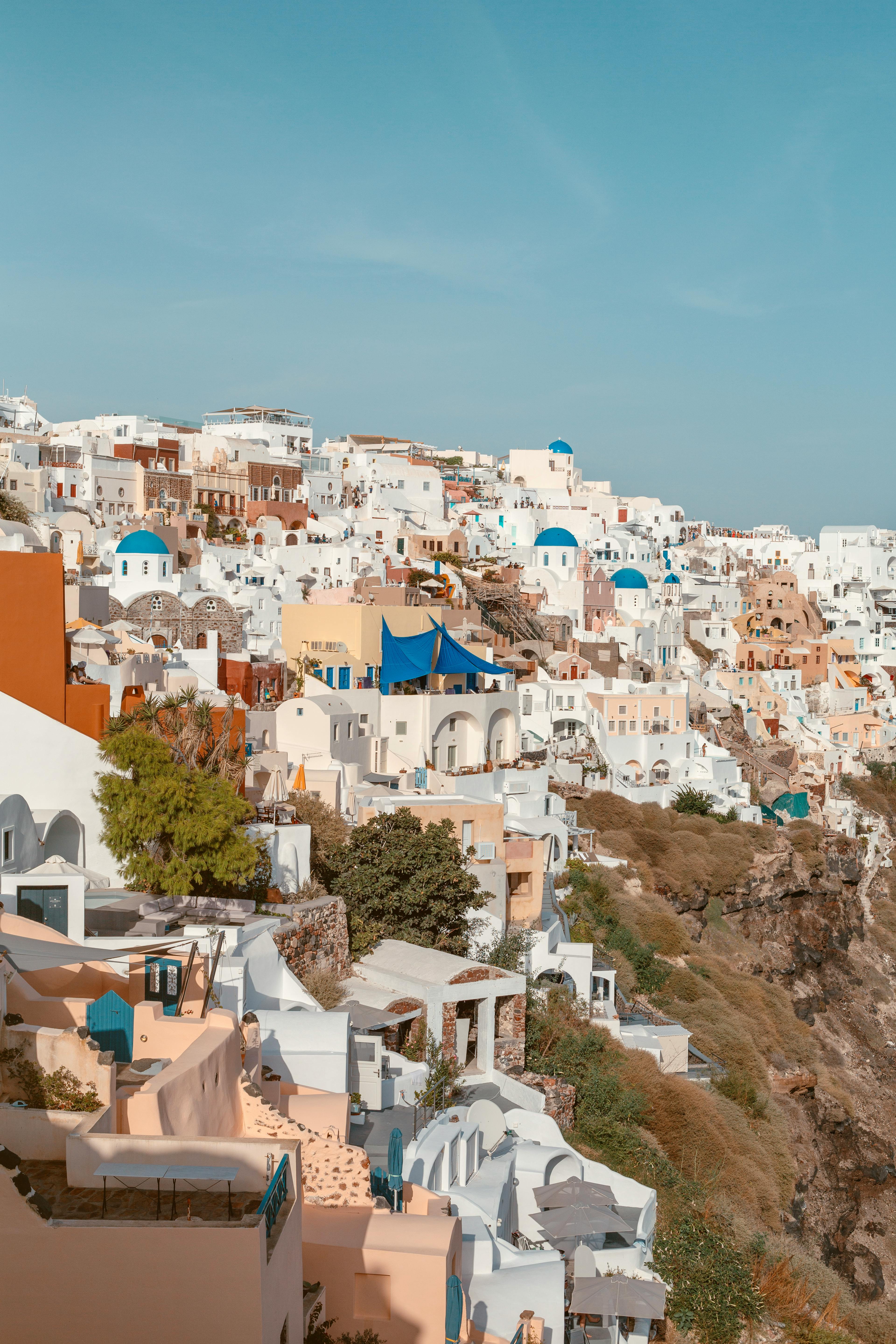 Fira town on the caldera